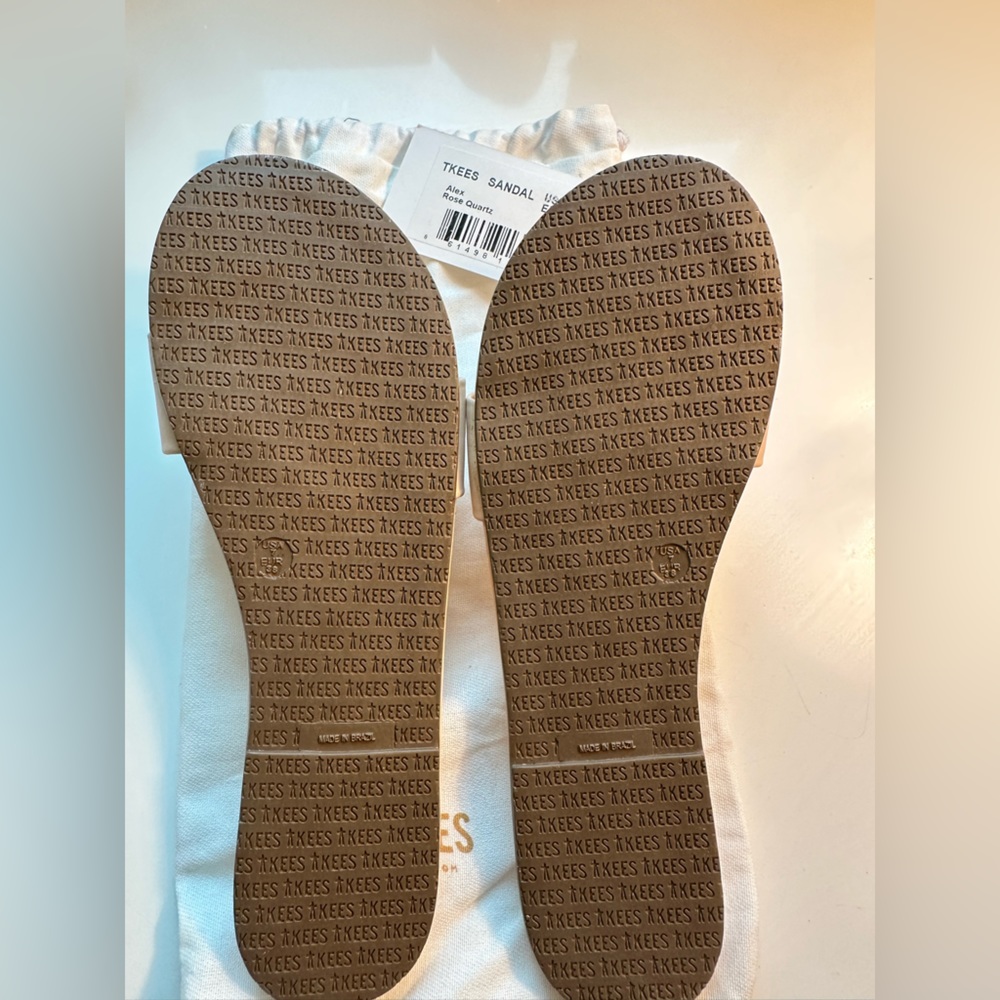 NWT! TKEES Alex in Rose Quartz, size 7 or 38, completely sold out, with dust bag - Picture 7 of 11